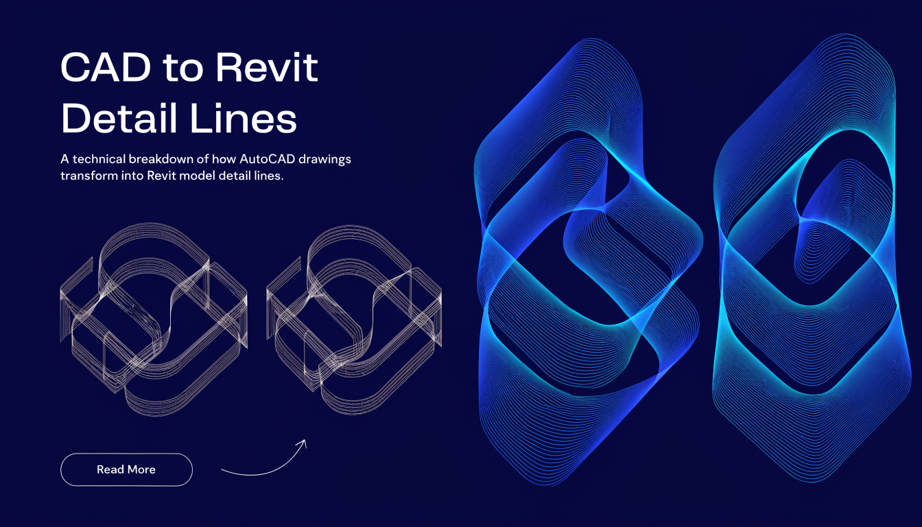 Cad To Line: Convert imported CAD geometry to Revit detail lines