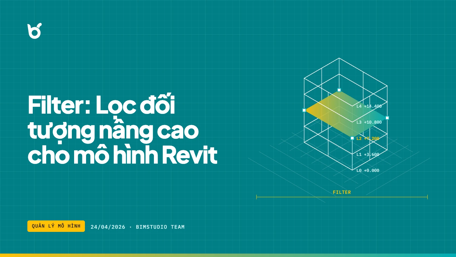 Filter: Lọc đối tượng nâng cao cho mô hình Revit
