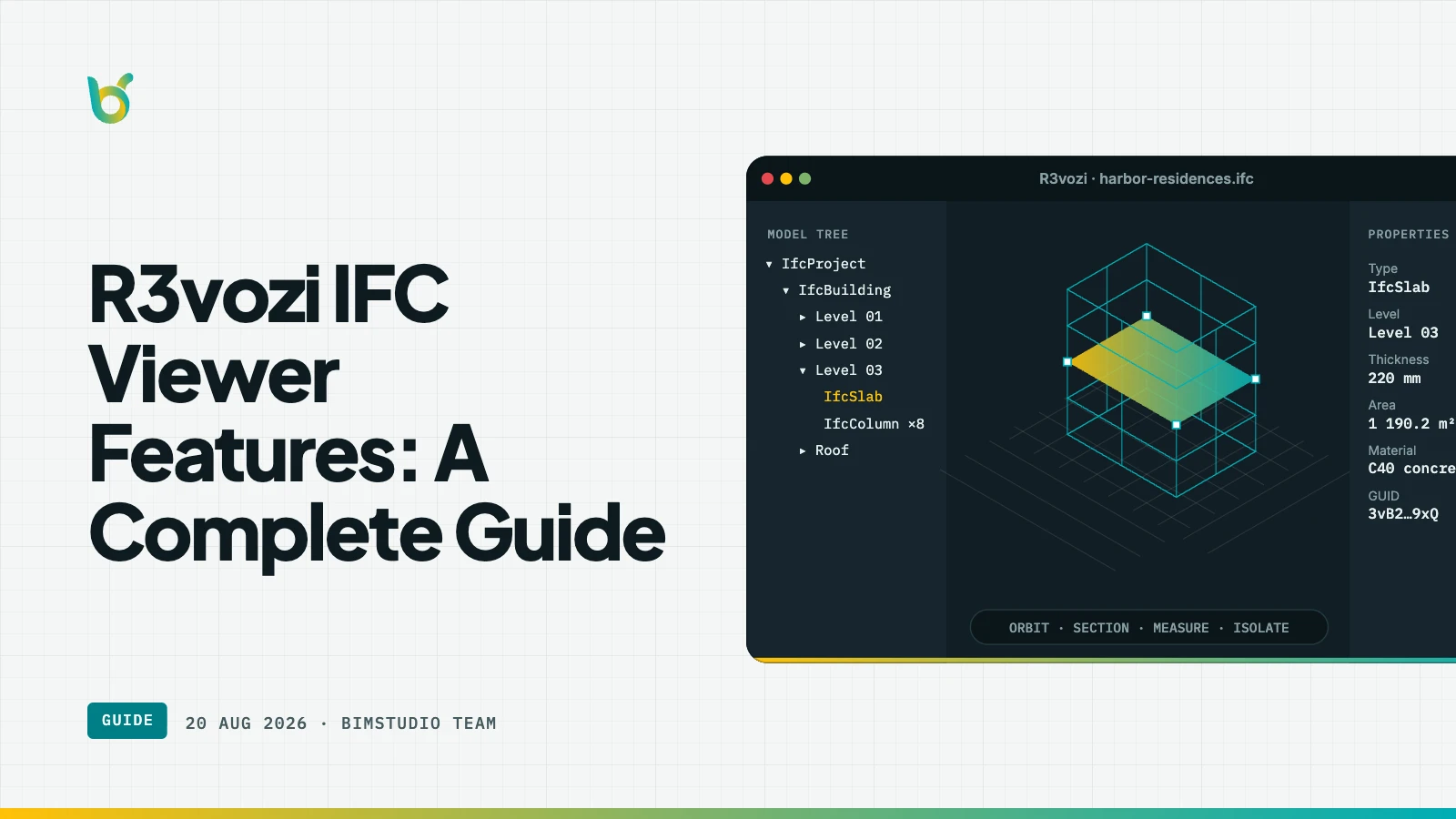 R3vozi IFC Viewer Features: A Complete Guide