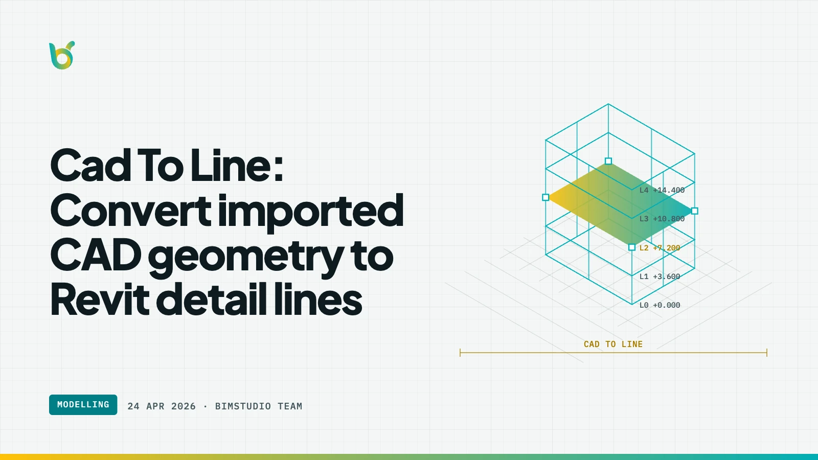 Cad To Line: Convert imported CAD geometry to Revit detail lines