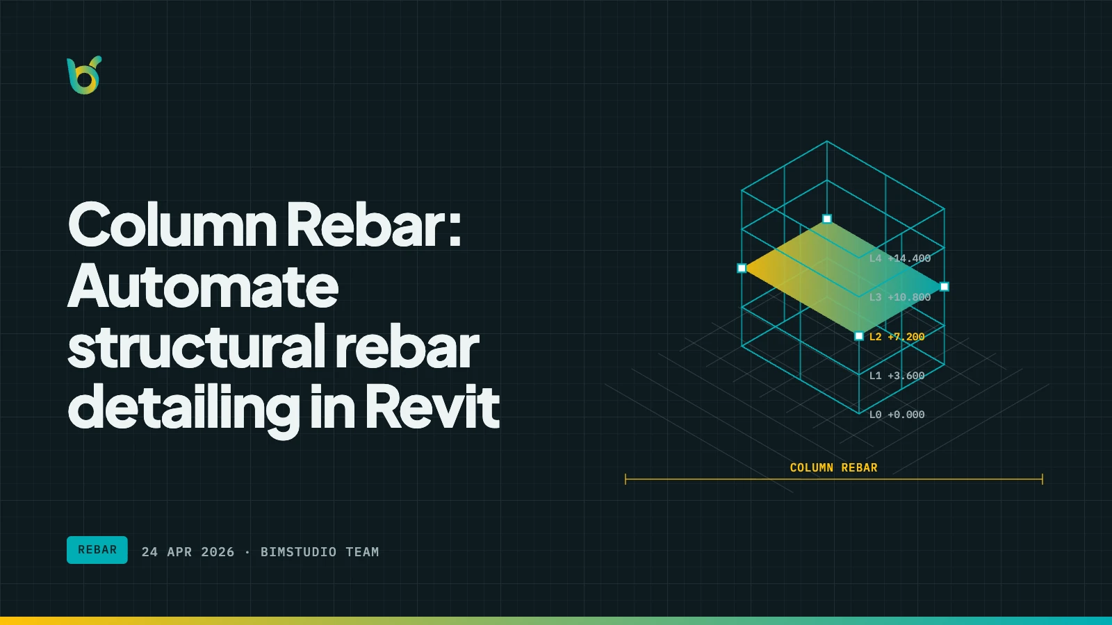 Column Rebar: Automate structural rebar detailing in Revit