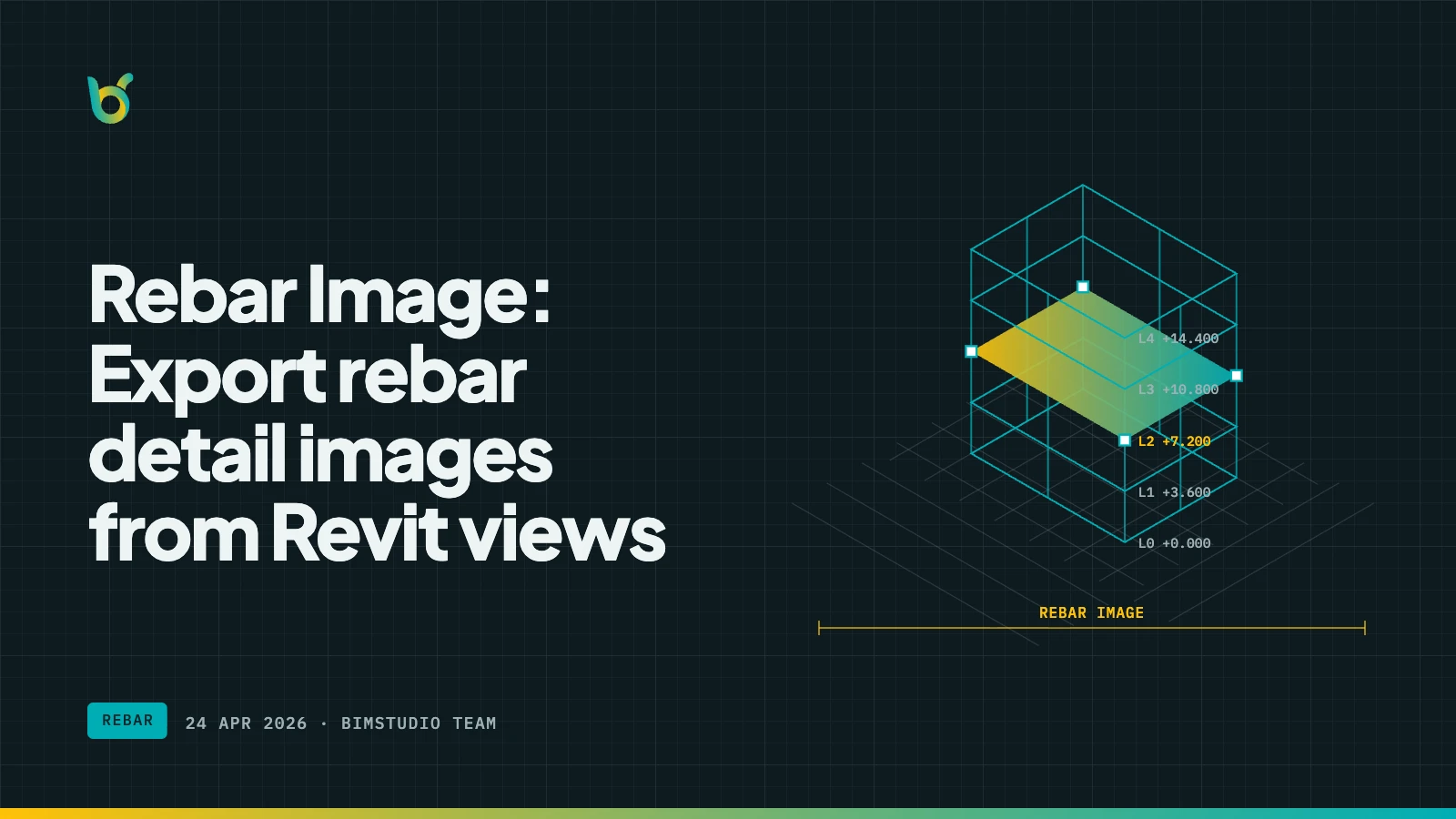 Rebar Image: Export rebar detail images from Revit views