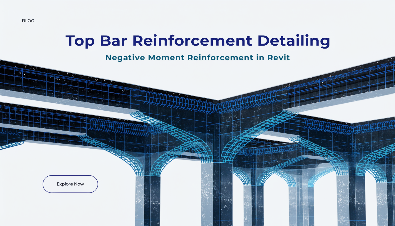 Top Bar: Place negative moment reinforcement in Revit beams